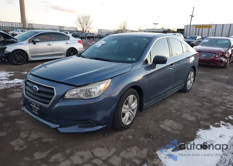 2016 Subaru Legacy 2.5I z USA, uszkodzony, nr VIN 4S3BNBA68G3064384
